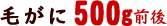 �l��Ŗт���500g�O��